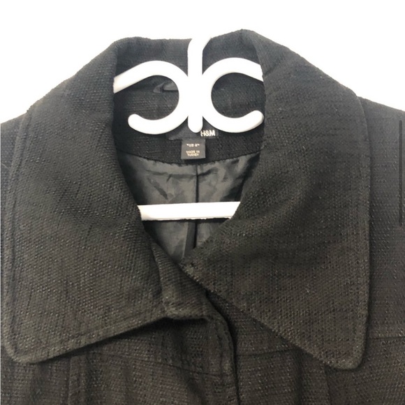 H&M Cute Black tweed jacket - Picture 4 of 10